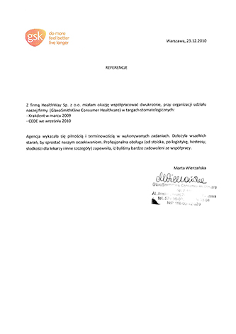 Reference GlaxoSmithKline
